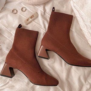 Sustainable Vivaia Collection Sock Boots